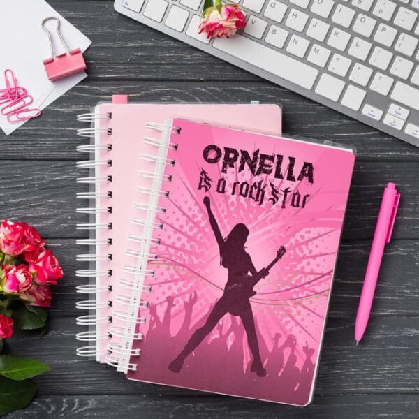Libreta Rock Star Girl Andariega Store
