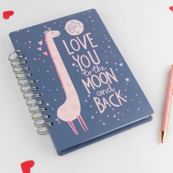 Agendas y cuadernos «A la Luna ida y vuelta» · Andariega Store 2021