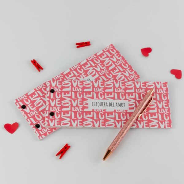 Chequera del amor · Andariega Store 2021