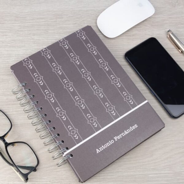 Agendas para hombres ocre