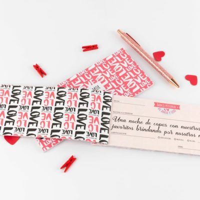 Chequera del amor · Andariega Store 2021